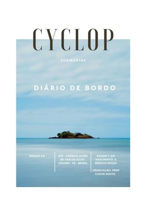 Diário De Bordo: Ciência Jovem 2023 - Cyclop Submarine