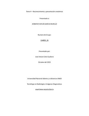 Tarea 4 Reconocimiento Y Presentación Anatomica Cráneo, Cara