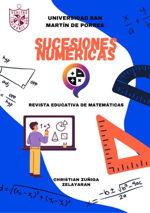 Documento A4 Portada Proyecto De Matemáticas Ilustrado Azul (1)