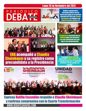 Debate Chiapas Lunes 20 De Noviembre Del 2023