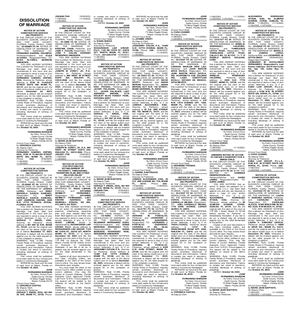 Legals - November 20, 2023