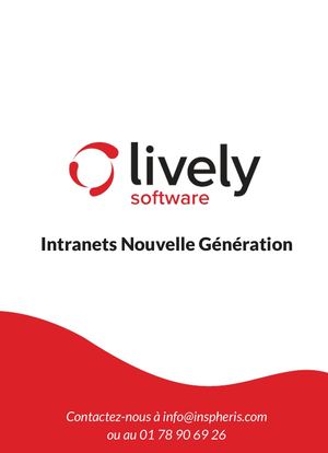 Plaquette Suite Logicielle Lively