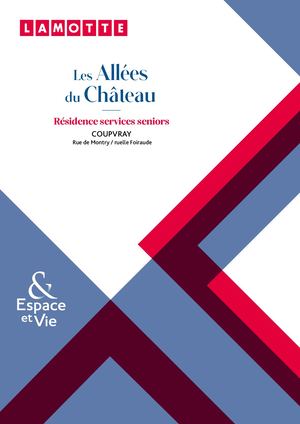 Les Allées du Château à Coupvray (77) - Résidence services seniors - Lamotte