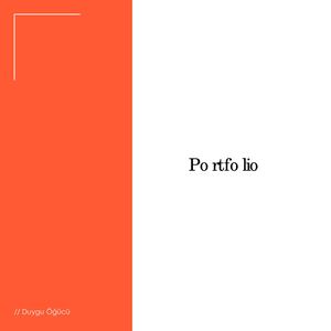 Duygu Öğücü Portfolio 2023