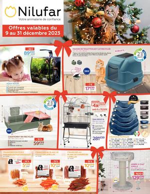NILUFAR - Tract publicitaire Noël 2023