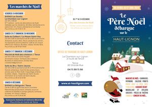 Animations de Noel 2023 - Haut-Lignon