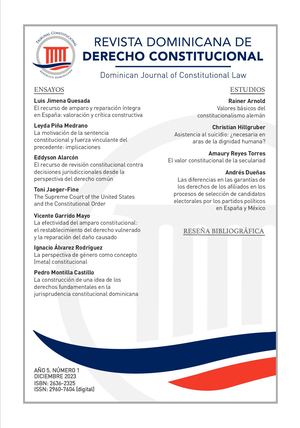 Revista Dominicana De Derecho Constitucional Año 2 Número 1