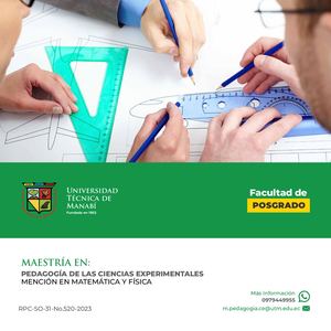 Pedagogía De Las Ciencias Experimentales Mención En Matemática Y Física 2023