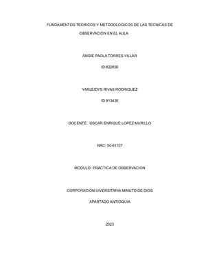 Fundamentos Teoricos Mapa Conceptual
