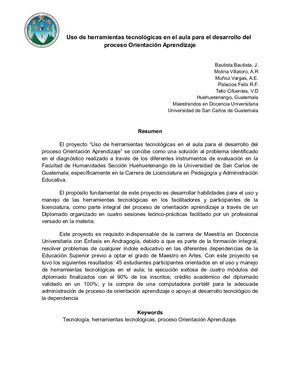 Artículo De Investigación Acción Equipo 4