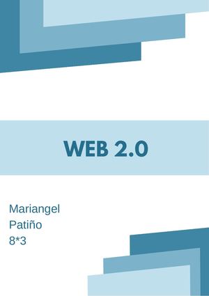 Copia De Portada Documento A4 Trabajo Universidad Azul Formal