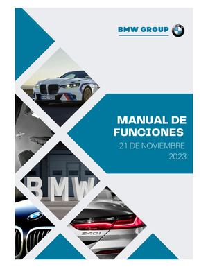 Manual De Funciones Bmw