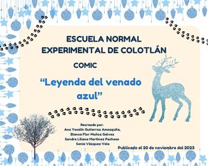 Historieta Leyenda Del Venado Azul