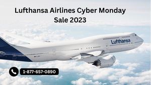 Lufthansa Airlines Cyber Monday Sale 2023