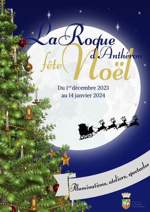 Programme Fetes Decembre 2023 La Roque d'Anthéron