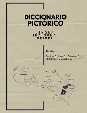 Diccionario Pictórico Lengua Bribri