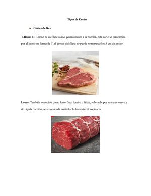 Tipos De Cortes