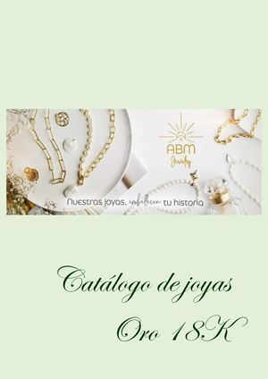 CATÁLOGO JOYERIA
