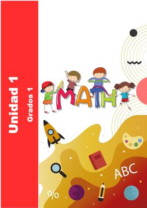 Unidad 1 Grado 1 Matematica Jaibana 2024