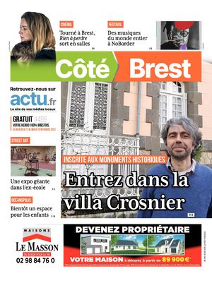Côté Brest N°499, de mercredi 22 au 28 novembre 2023