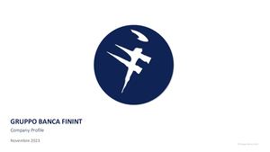 Banca Finint Company Profile novembre 2023