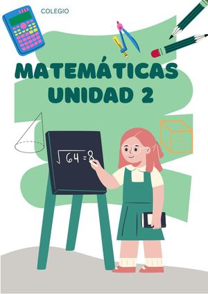 Unidad 2 Matematicas G 4º Jaibana 2024