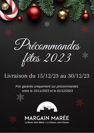 Catalogue Précommandes Margain Marée 2023