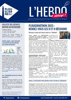 Bim 47 2023 Mairie De Plouguerneau