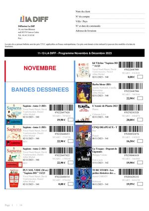 Bdc La Diff Programme Novembre Décembre 2023