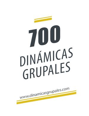 700 Dinámicas Niños Jóvenes Adultos