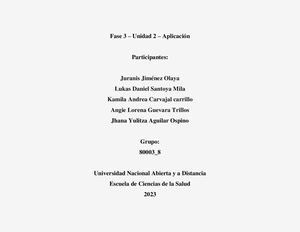Fase 3 – Unidad 2 – Aplicación