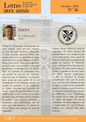 Lettre Aux Amis n°36