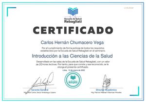 Certificado De Seminario 1 Enfermeria