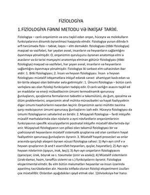 Fi̇zi̇ologi̇ya