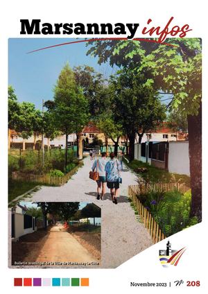 Marsannay Infos - N°208 - Novembre 2023