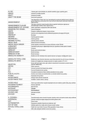 Denizcilik Ingilizcesi Sozlugu