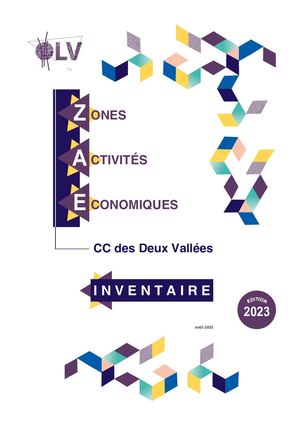 Inventaire ZAC CC2V
