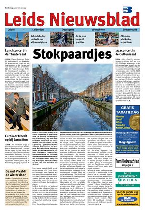 Leids Nieuwsblad Stad 23 11 2023