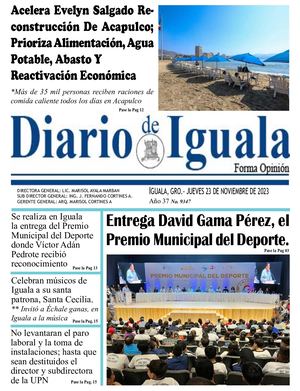 Jueves 23 De Noviembre De 2023 Diario De Iguala