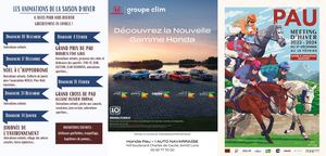 Meeting d'hiver à l'Hippodrome de Pau 2023-2024