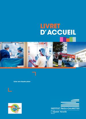 Livret d'Accueil - 2023