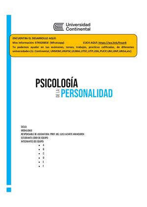 Modelo De Informe Psicológico Pa3