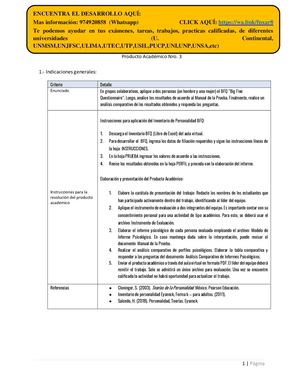 Pa3 Psicología De La Personalidad