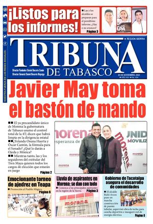 Tribuna de Tabasco Noviembre 2023