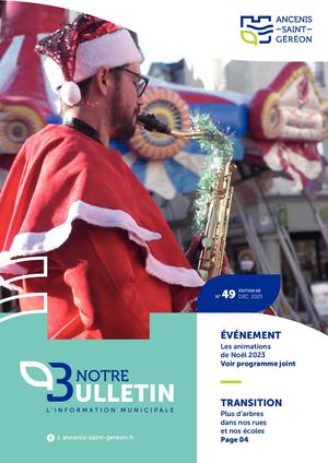 N° 49 - Notre bulletin - Décembre 2023
