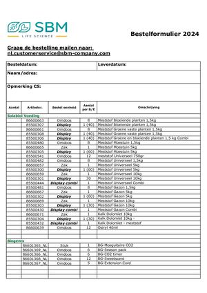 Bestelformulier NL 2024