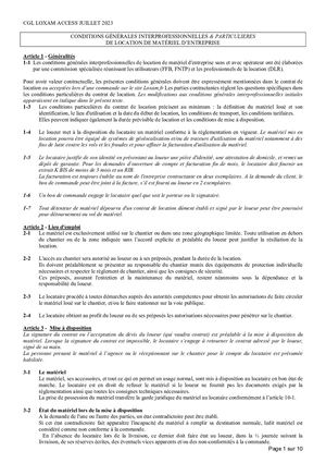 CGL 2023 Loxam Access