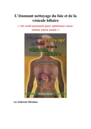 Résumé Du Protocole Andréa Moritz