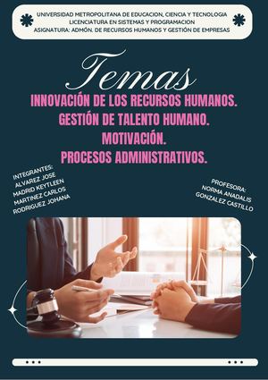 Trabajo Final Recursos Humanos