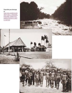 La Vorágine Resumen cosmográfico